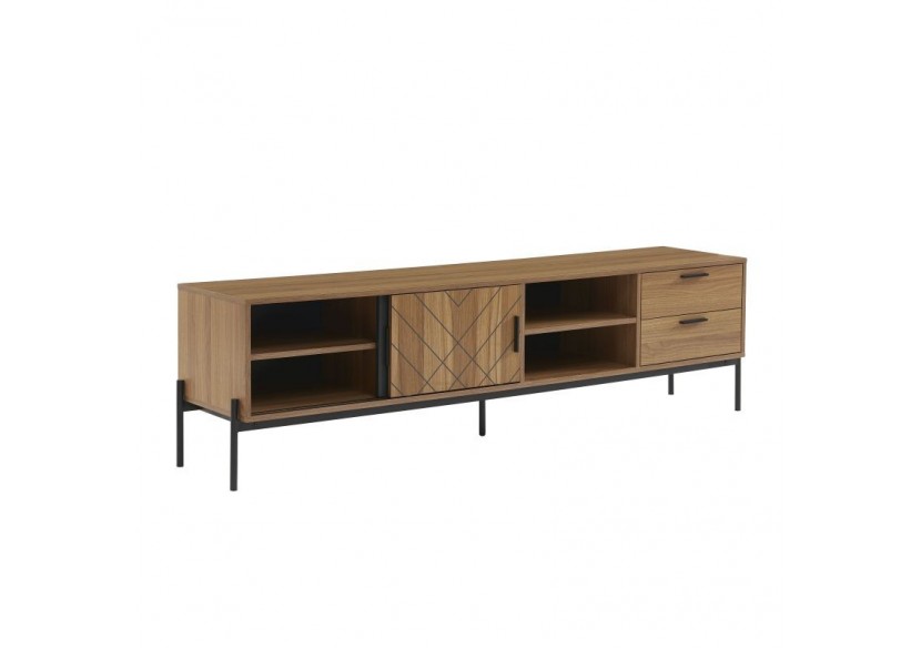 meuble-tv-geoma-effet-chene-fonce-et-gris-180cm (7)